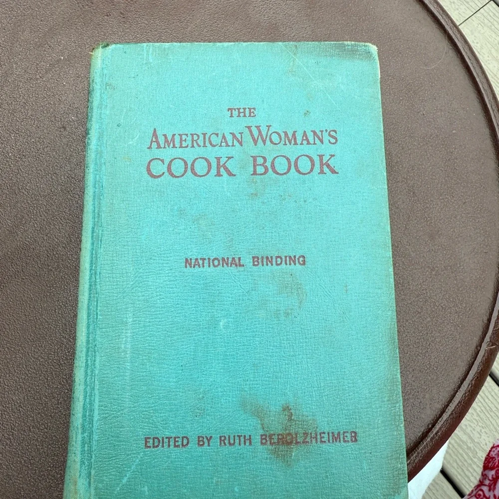 Vintage American Women’s Cookbook 1947